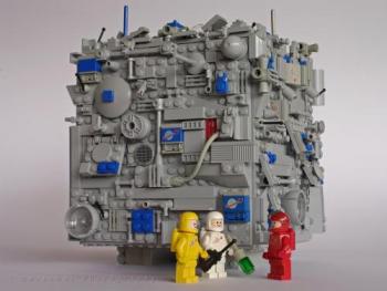 Classic Space Borg Cube