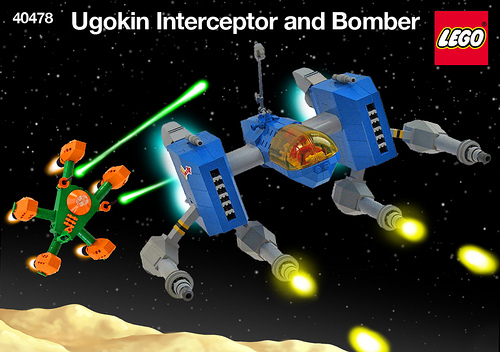 Ugokin Interceptor and LL-711 Bomber